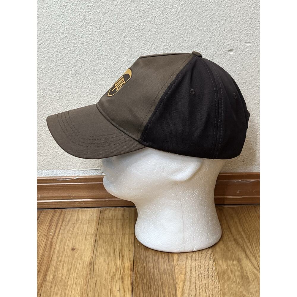 Ups Hat Brown Strapback Adjustable Cap Reflective… - image 2